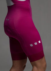 STEEL BLUE JERSEY + ORCHID BIBS + WHITE/AQUA SOCKS