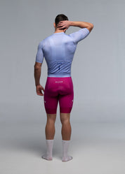SAPPHIRE JERSEY + ORCHID BIBS + WHITE/GREY SOCKS