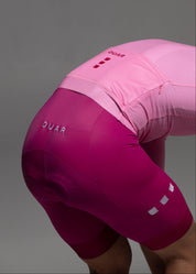 PINK JERSEY + ORCHID BIBS + WHITE/GREY SOCKS