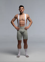 WARM GREY - VELOX PRO Bib Shorts Man