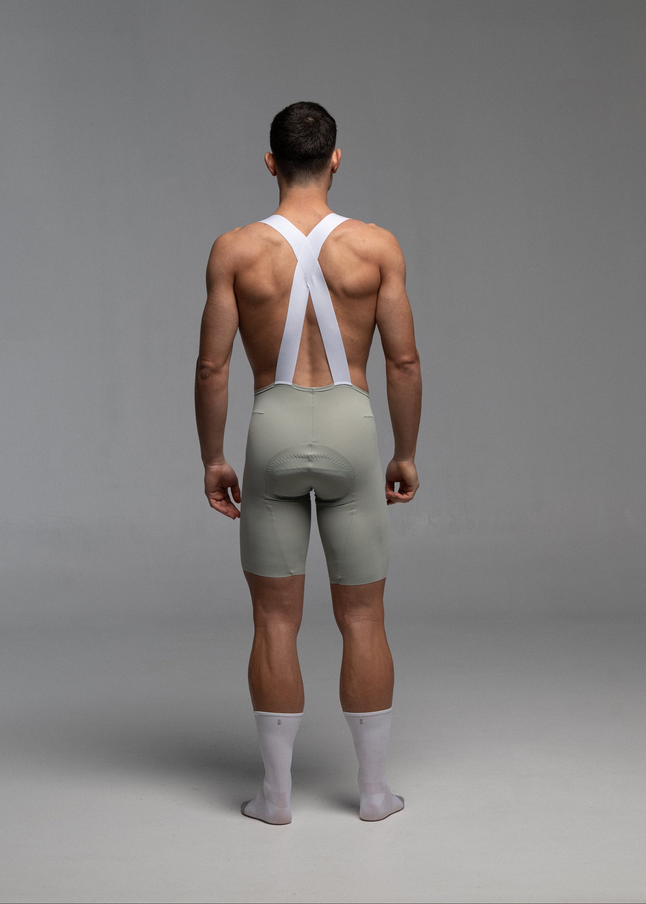 WARM GREY - VELOX PRO Bib Shorts Man