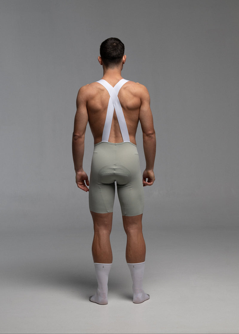 WARM GREY - VELOX PRO Bib Shorts Man