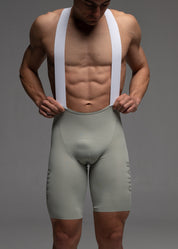 WARM GREY - VELOX PRO Bib Shorts Man