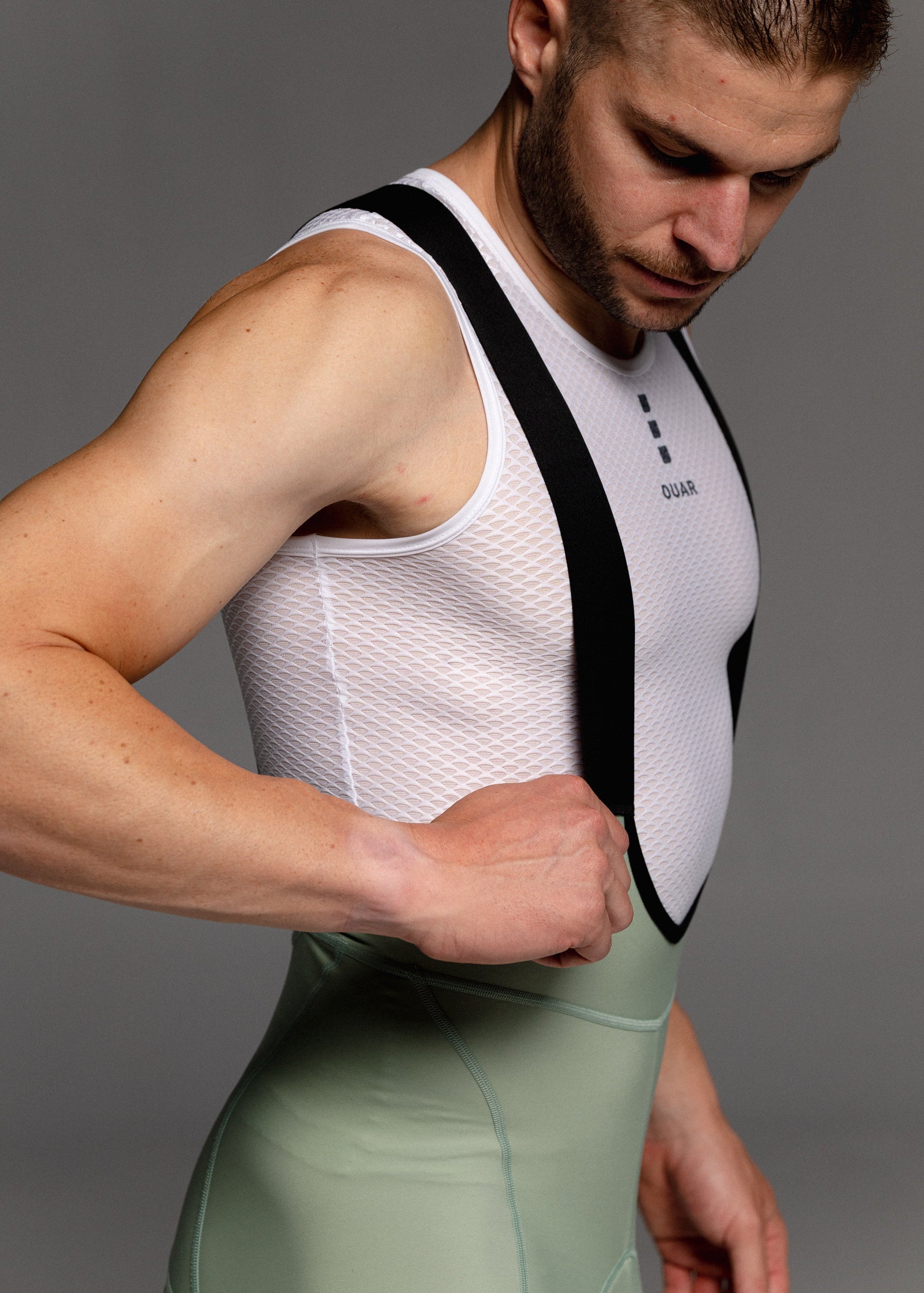 DEEP OCEAN JACKET + GREEN TEA LONG BIBS + NECK WARMER + MERINO SOCKS