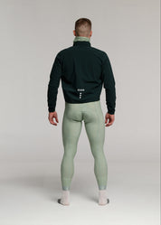 DISCO LS JERSEY + GREEN TEA LONG BIBS + DEEP OCEAN JACKET + NECK WARMER