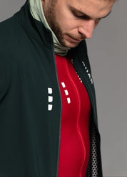 DISCO LS JERSEY + GREEN TEA LONG BIBS + DEEP OCEAN JACKET + NECK WARMER