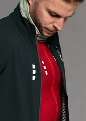 DEEP OCEAN JACKET + GREEN TEA LONG BIBS + NECK WARMER + MERINO SOCKS