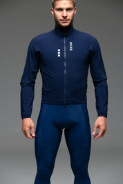 SAND GILET + DARK NIGHT JACKET + MARINO & RUBY NECK WARMERS
