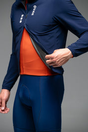 SAND GILET + DARK NIGHT JACKET + MARINO & RUBY NECK WARMERS