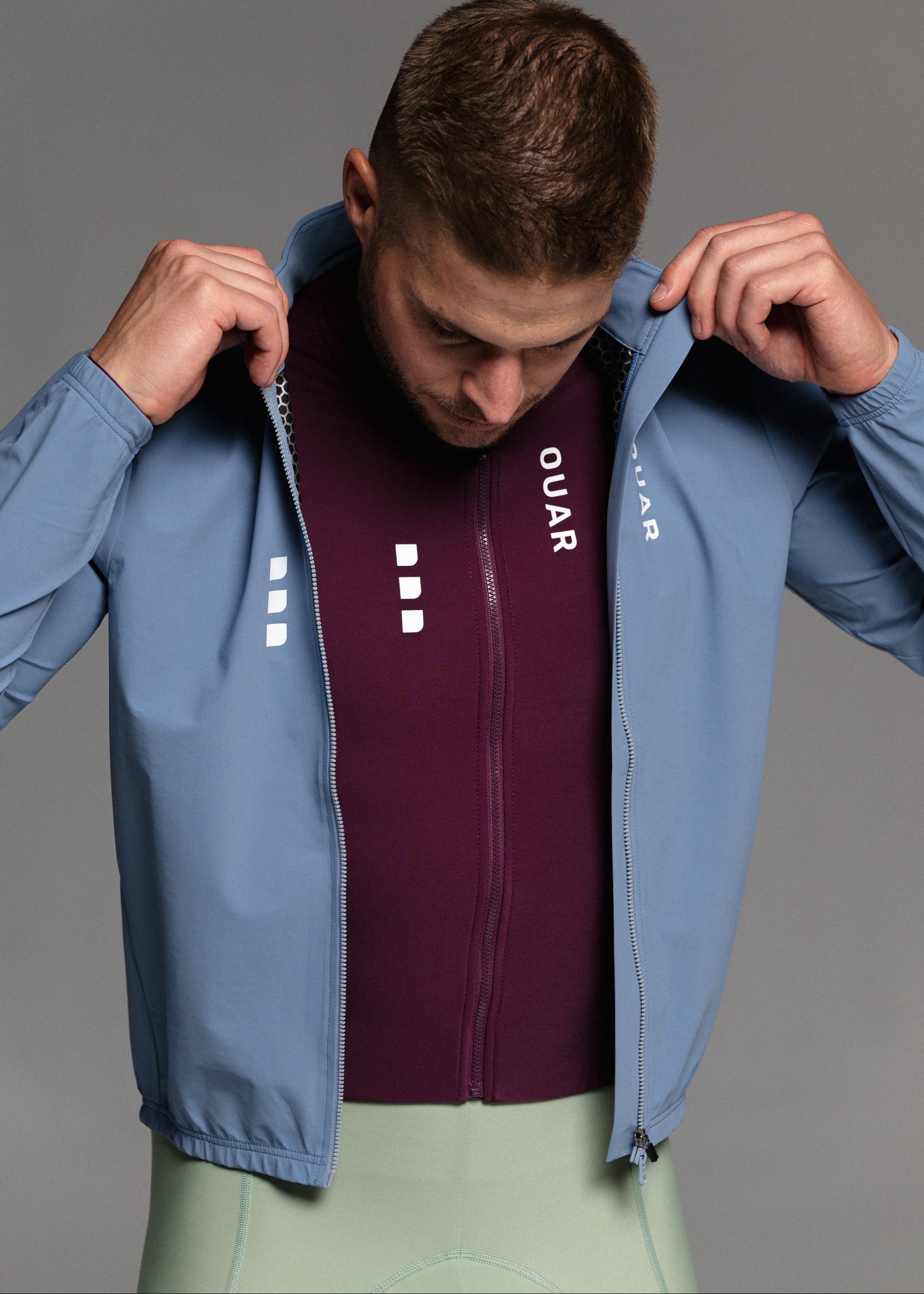 SOUL LS JERSEY + GREEN TEA LONG BIBS + GLACIER JACKET + NECK WARMER