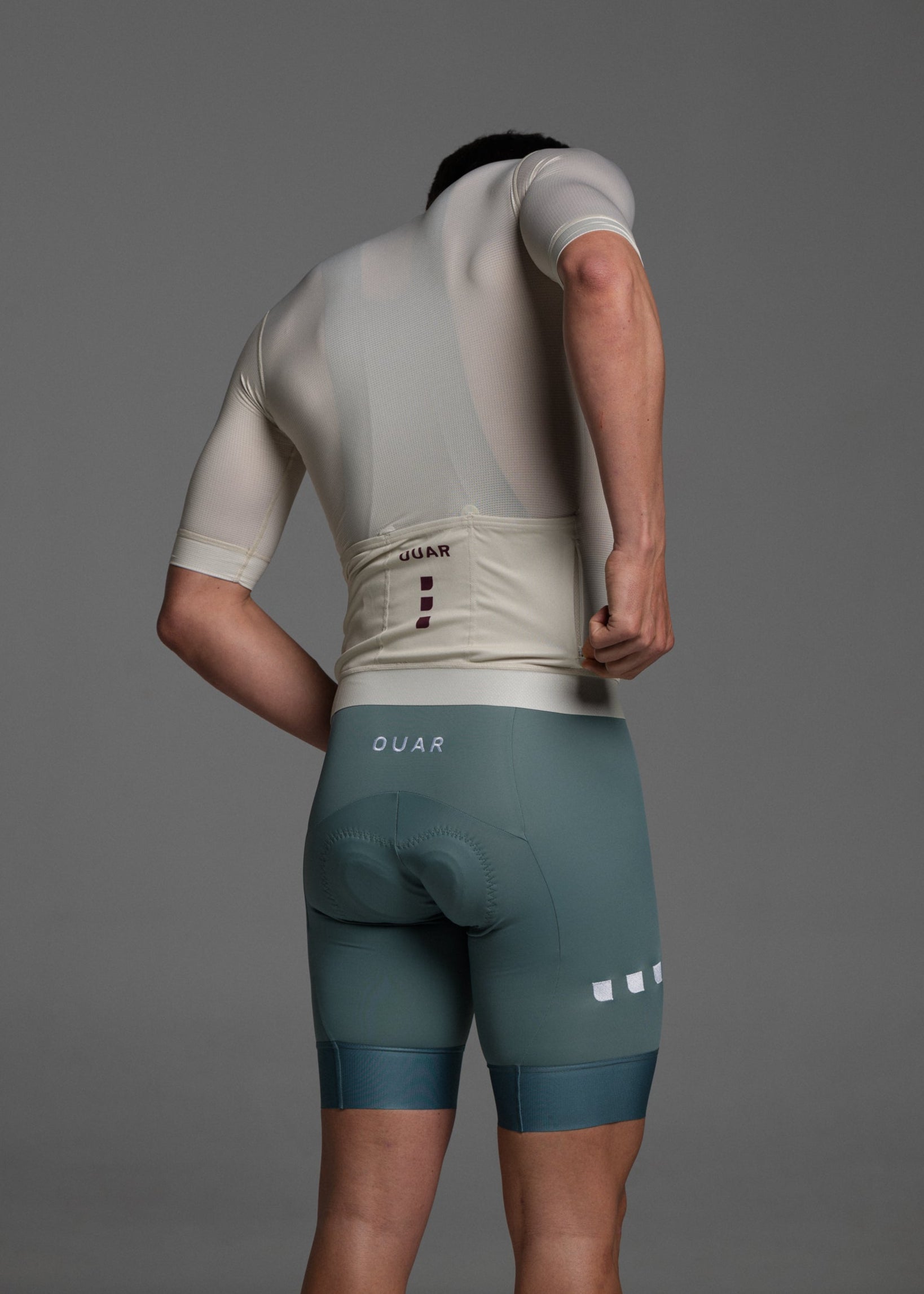 SAND EVO JERSEY + EUCALYPTO BIBS + WHITE/GREY SOCKS