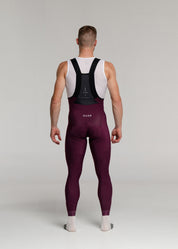 RIPE PLUM - AXYUM Thermal Long Bibs Man