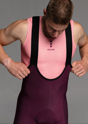 RIPE PLUM - AXYUM Thermal Long Bibs Man