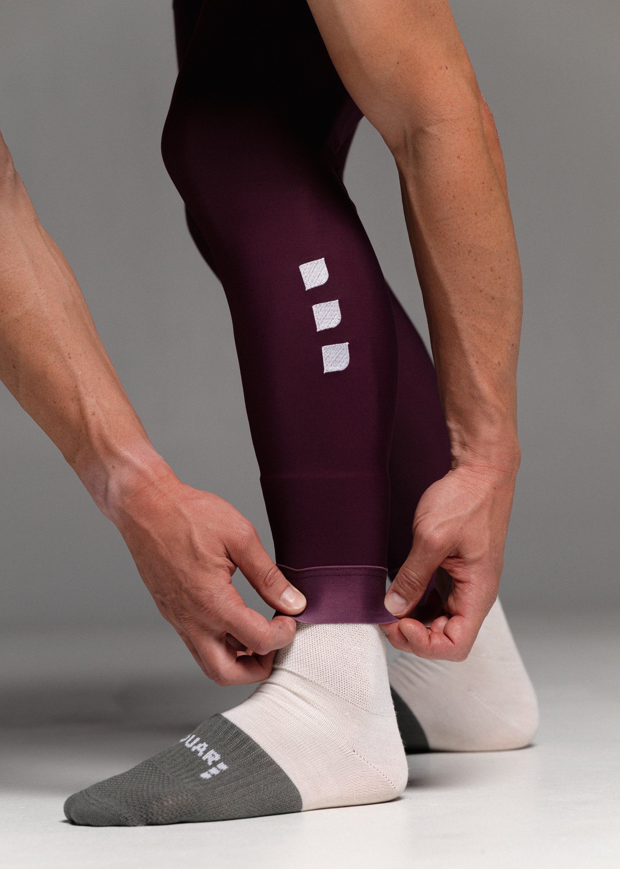 RIPE PLUM - AXYUM Thermal Long Bibs Man