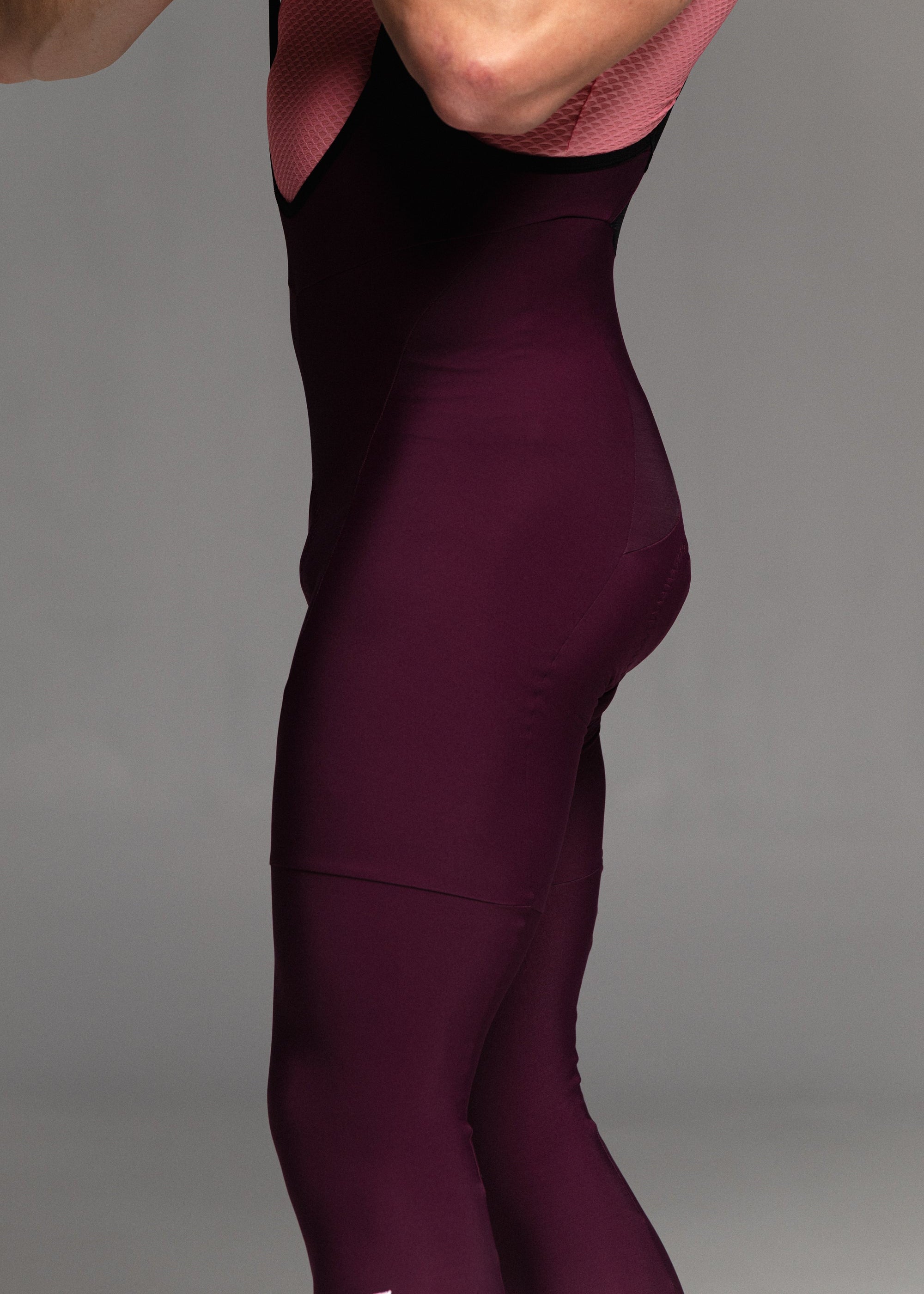 RIPE PLUM - AXYUM Thermal Long Bibs Man