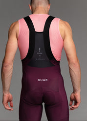 CHILL LS JERSEY + RIPE PLUM LONG BIBS + DEEP OCEAN JACKET + NECK WARMER