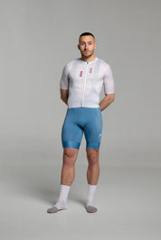 DIZZY WHITE JERSEY + SKYBLUE BIBS + WHITE/GREY SOCKS