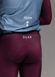 SOUL LS JERSEY + RIPE PLUM LONG BIBS + GLACIER GILET + NECK WARMER