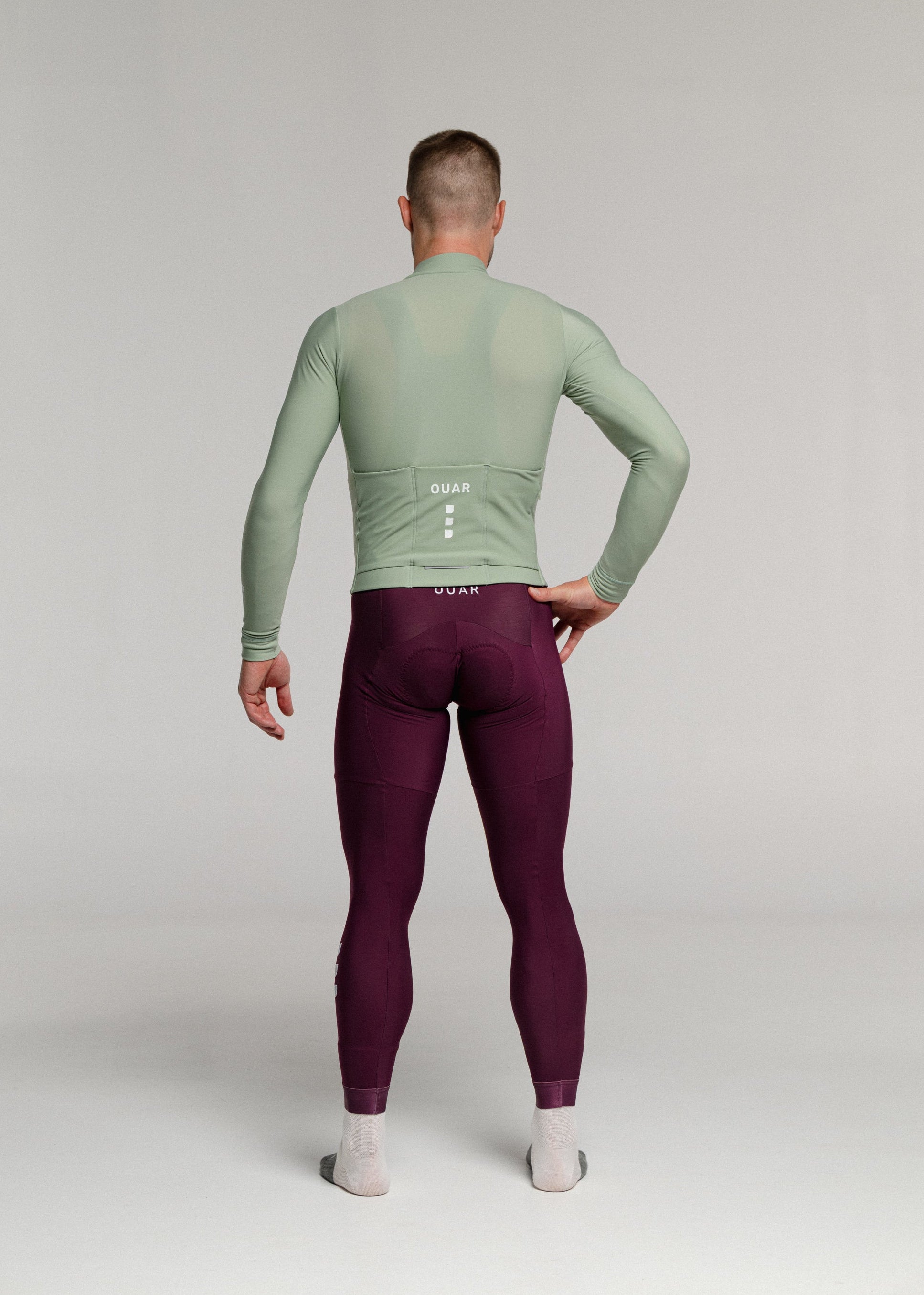 CHILL LS JERSEY + RIPE PLUM LONG BIBS + NECK WARMER + MERINO SOCKS