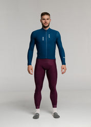 JAZZ LS JERSEY + RIPE PLUM LONG BIBS + NECK WARMER + MERINO SOCKS