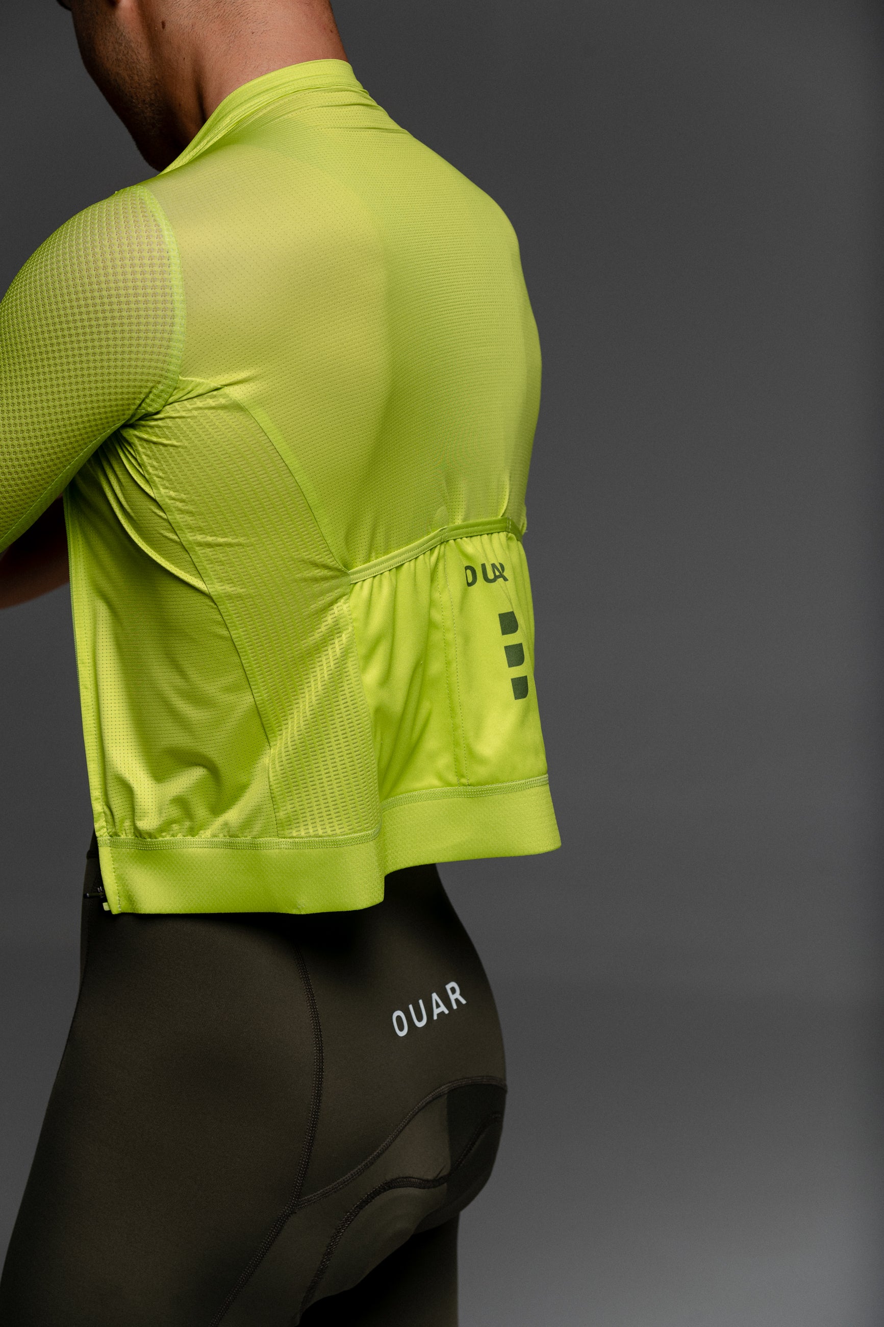PISTACHIO JERSEY + WILD GREEN BIBS + WILD GREEN SOCKS