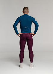 JAZZ LS JERSEY + RIPE PLUM LONG BIBS + SAND JACKET + NECK WARMER