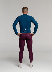 RIPE PLUM - AXYUM Thermal Long Bibs Man