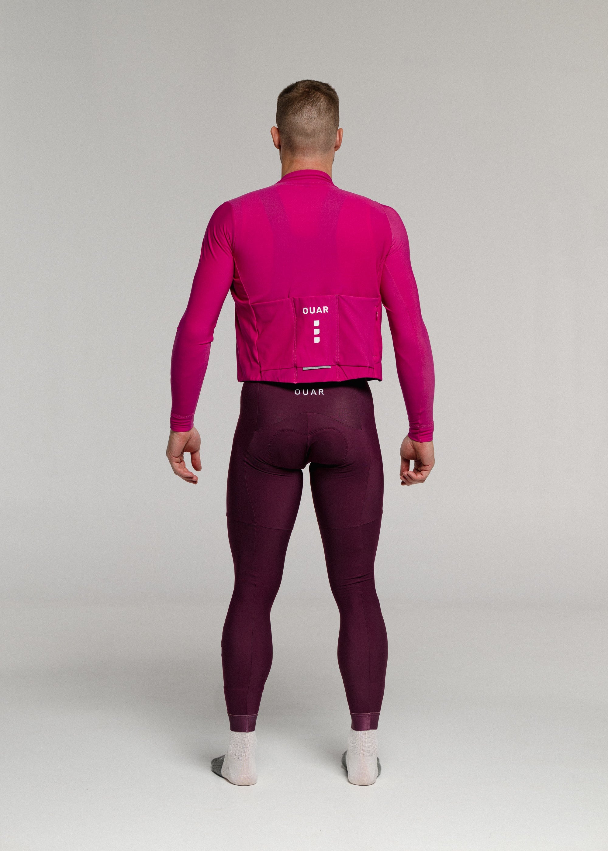 FUNK LS JERSEY + RIPE PLUM LONG BIBS + BASE LAYER + NECK WARMER