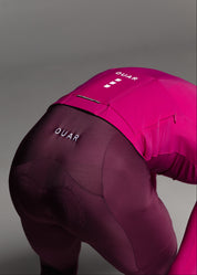 FUNK LS JERSEY + RIPE PLUM LONG BIBS + DARK NIGHT GILET + NECK WARMER