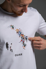 ORGANIC T-SHIRT - Cyclists On Snow