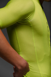 PISTACHIO JERSEY + STONE BIBS + BLACK/GREY SOCKS