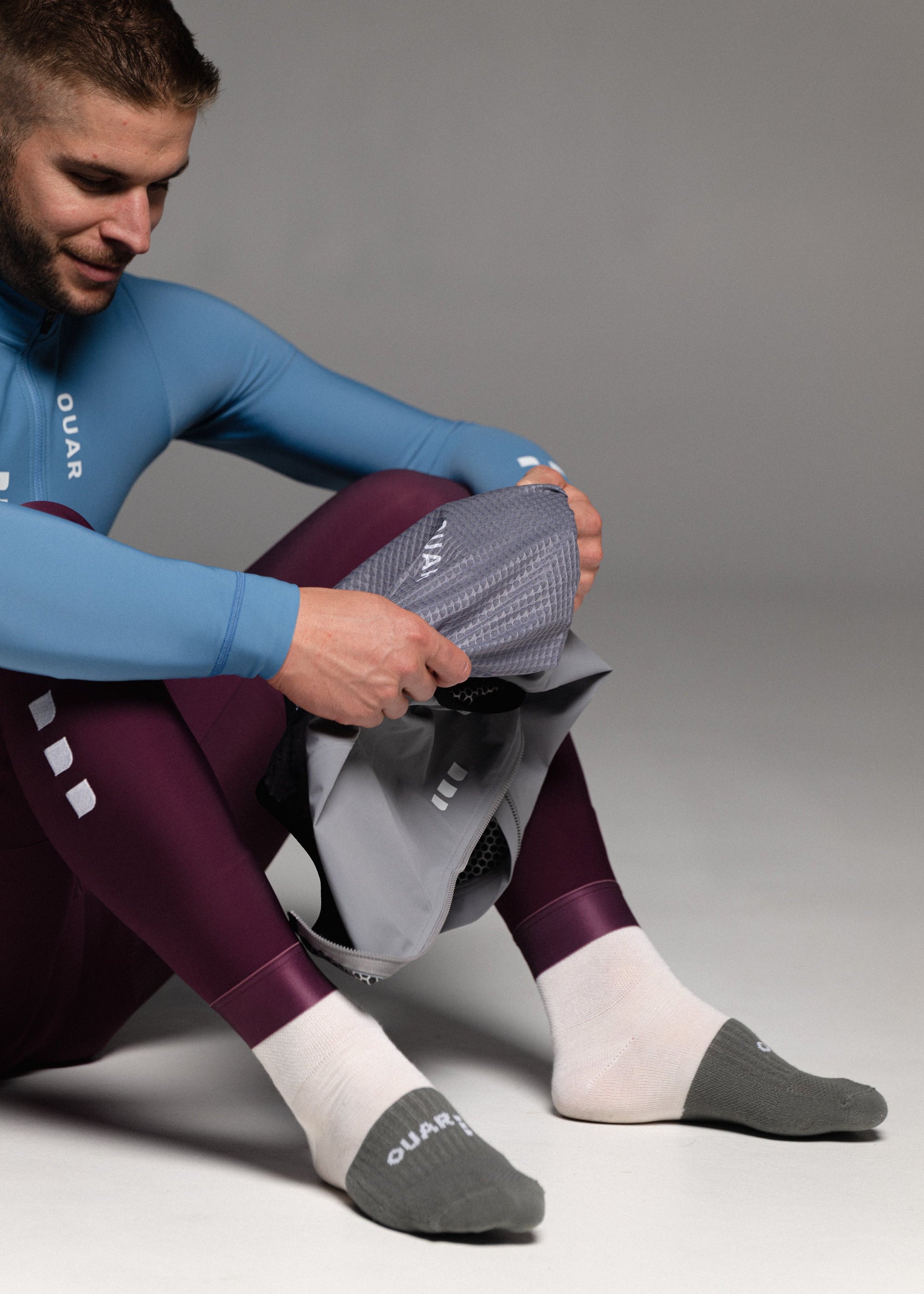 RIPE PLUM - AXYUM Thermal Long Bibs Man