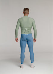 CHILL LS JERSEY + SKYBLUE LONG BIBS + NECK WARMER + MERINO SOCKS