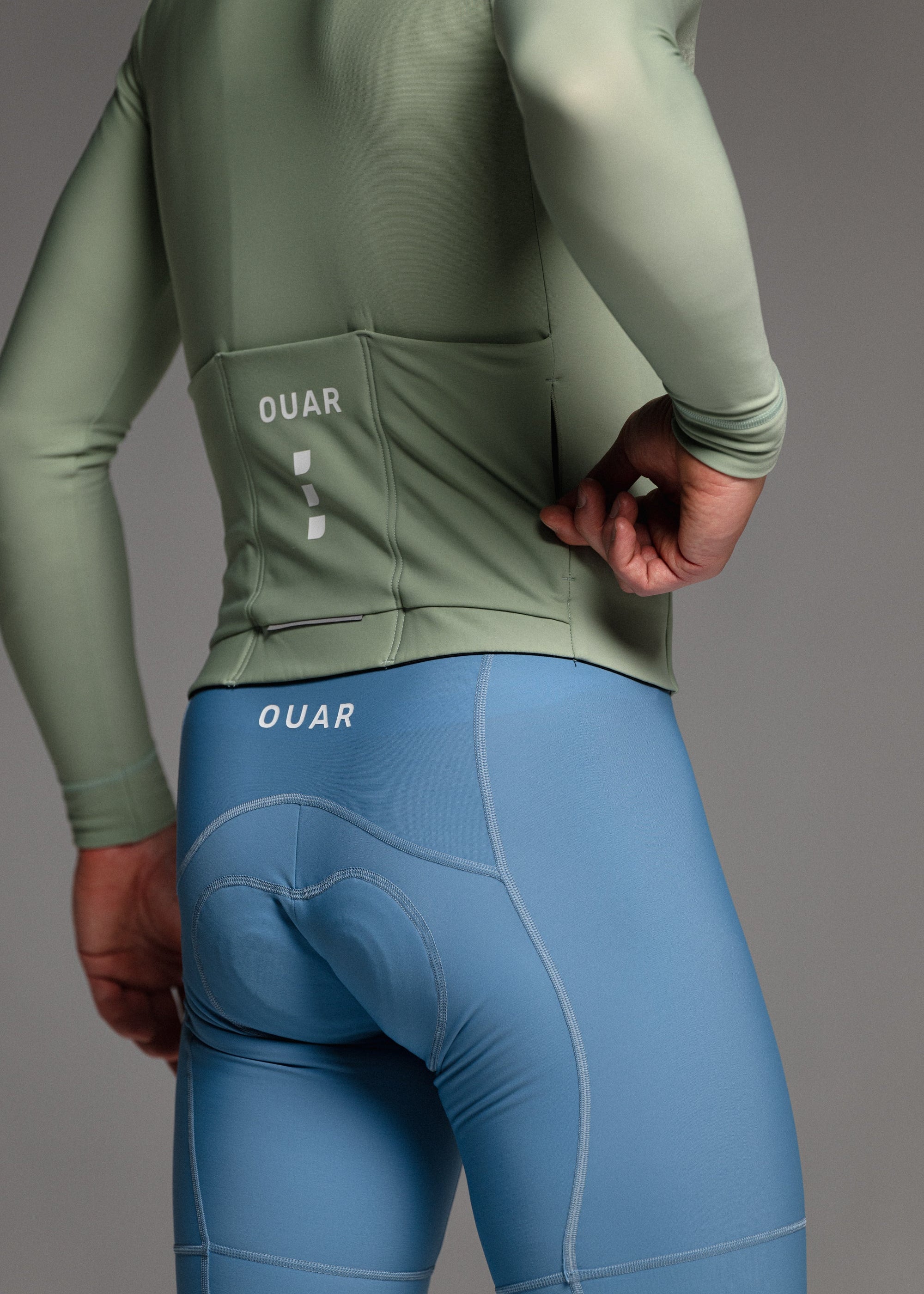 CHILL LS JERSEY + SKYBLUE LONG BIBS + NECK WARMER + MERINO SOCKS