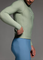 CHILL LS JERSEY + SKYBLUE LONG BIBS + NECK WARMER + MERINO SOCKS
