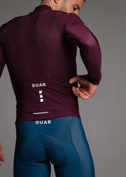 SOUL LS JERSEY + AQUA LONG BIBS + SAND GILET + NECK WARMER