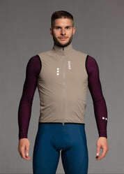 SOUL LS JERSEY + AQUA LONG BIBS + SAND GILET + NECK WARMER