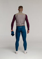 SOUL LS JERSEY + AQUA LONG BIBS + SAND GILET + NECK WARMER