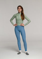 SKYBLUE - EVO 2.0 Thermal Long Bibs Woman