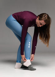 SKYBLUE - EVO 2.0 Thermal Long Bibs Woman