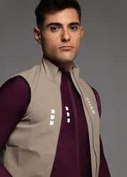 SOUL LS JERSEY + TIERRA LONG BIBS + SAND GILET + NECK WARMER