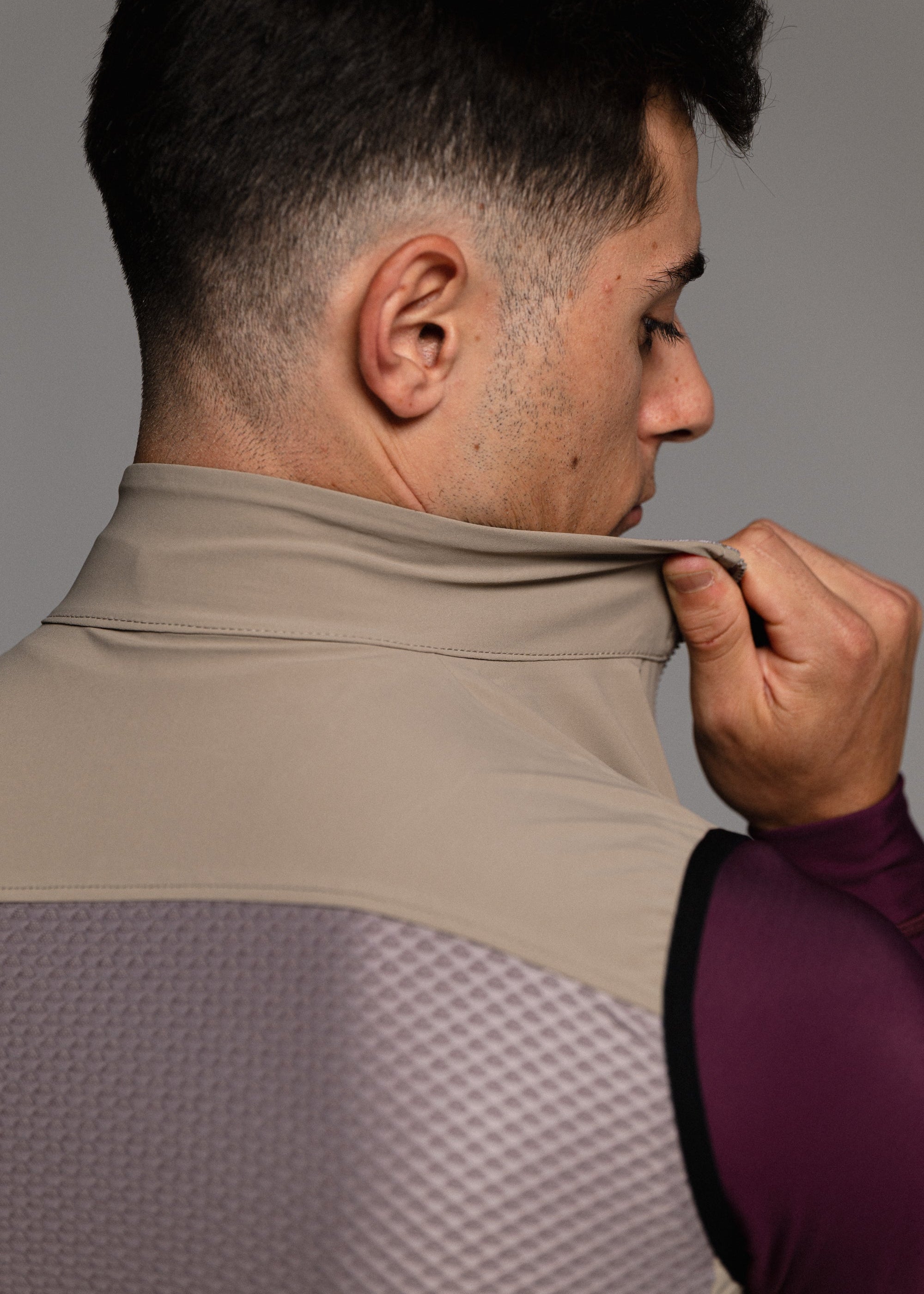 SOUL LS JERSEY + TIERRA LONG BIBS + SAND GILET + NECK WARMER