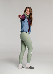 GREEN TEA - EVO 2.0 Thermal Long Bibs Woman