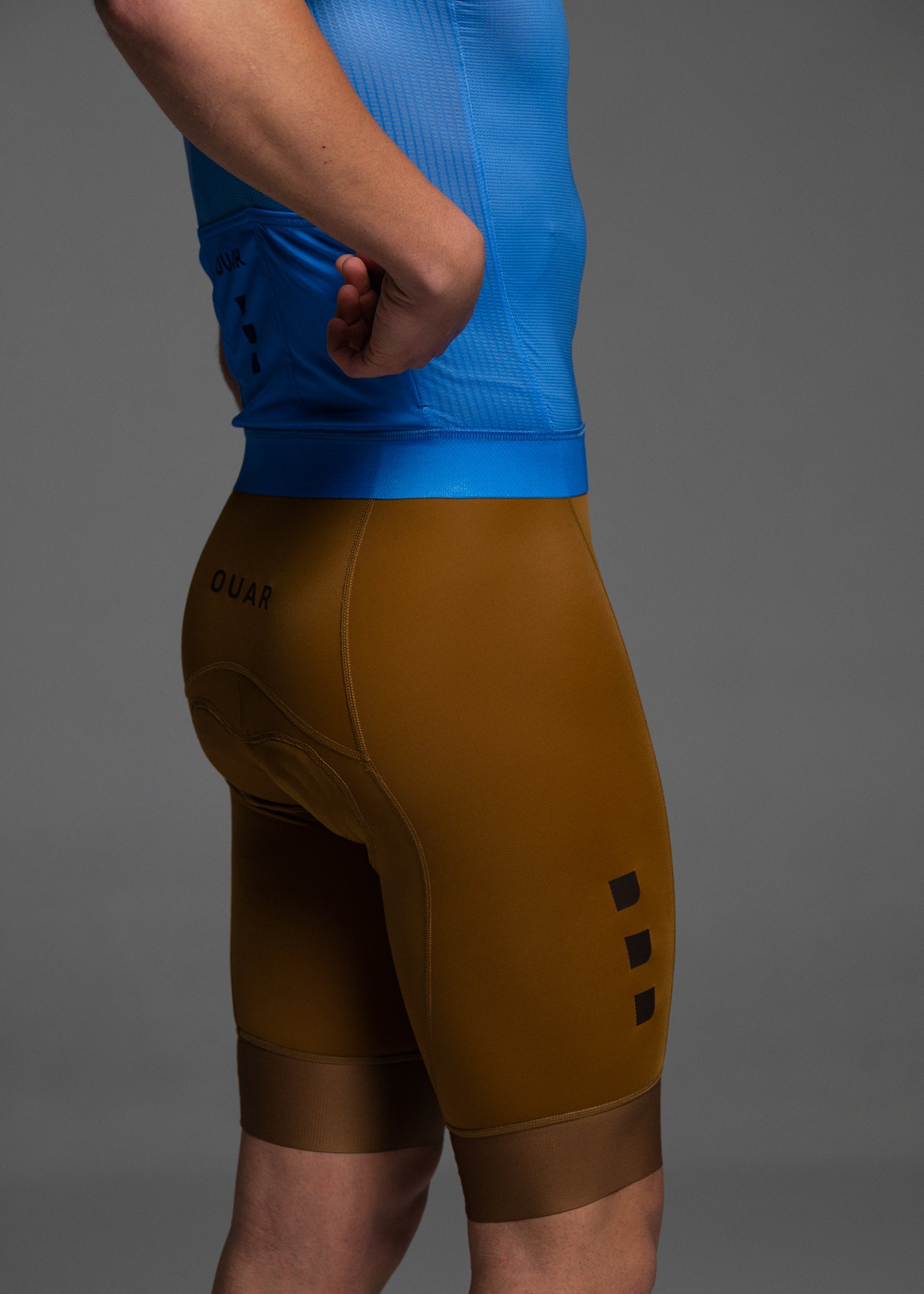 COBALT BLUE JERSEY + TERROIR BIBS + WHITE/GREY SOCKS