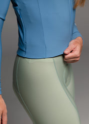 GREEN TEA - EVO 2.0 Thermal Long Bibs Woman