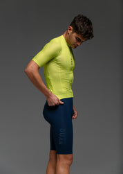 PISTACHIO JERSEY + MARINO BIBS + MARINO/GREY SOCKS