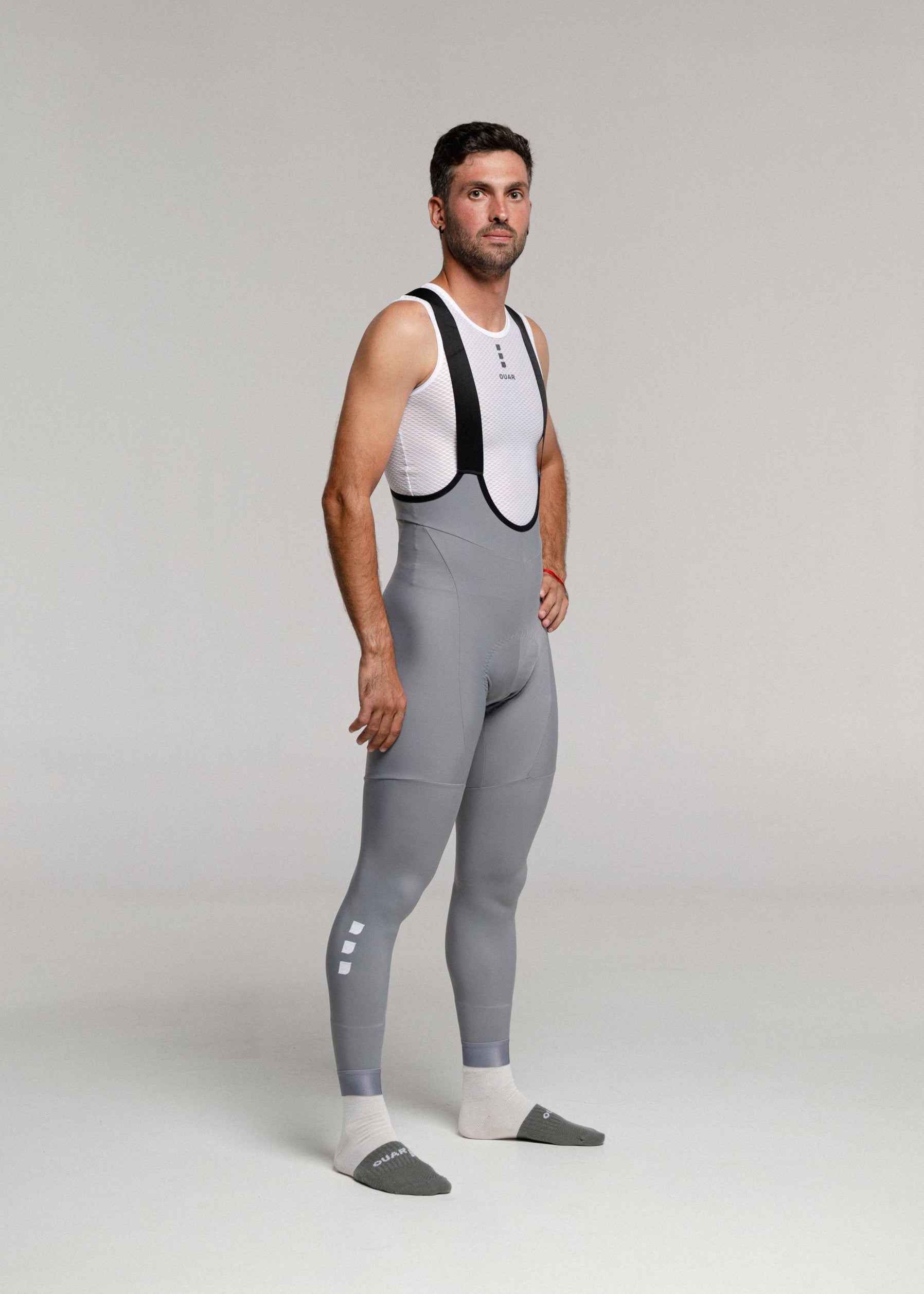 ARTIC GREY - AXYUM Thermal Long Bibs Man