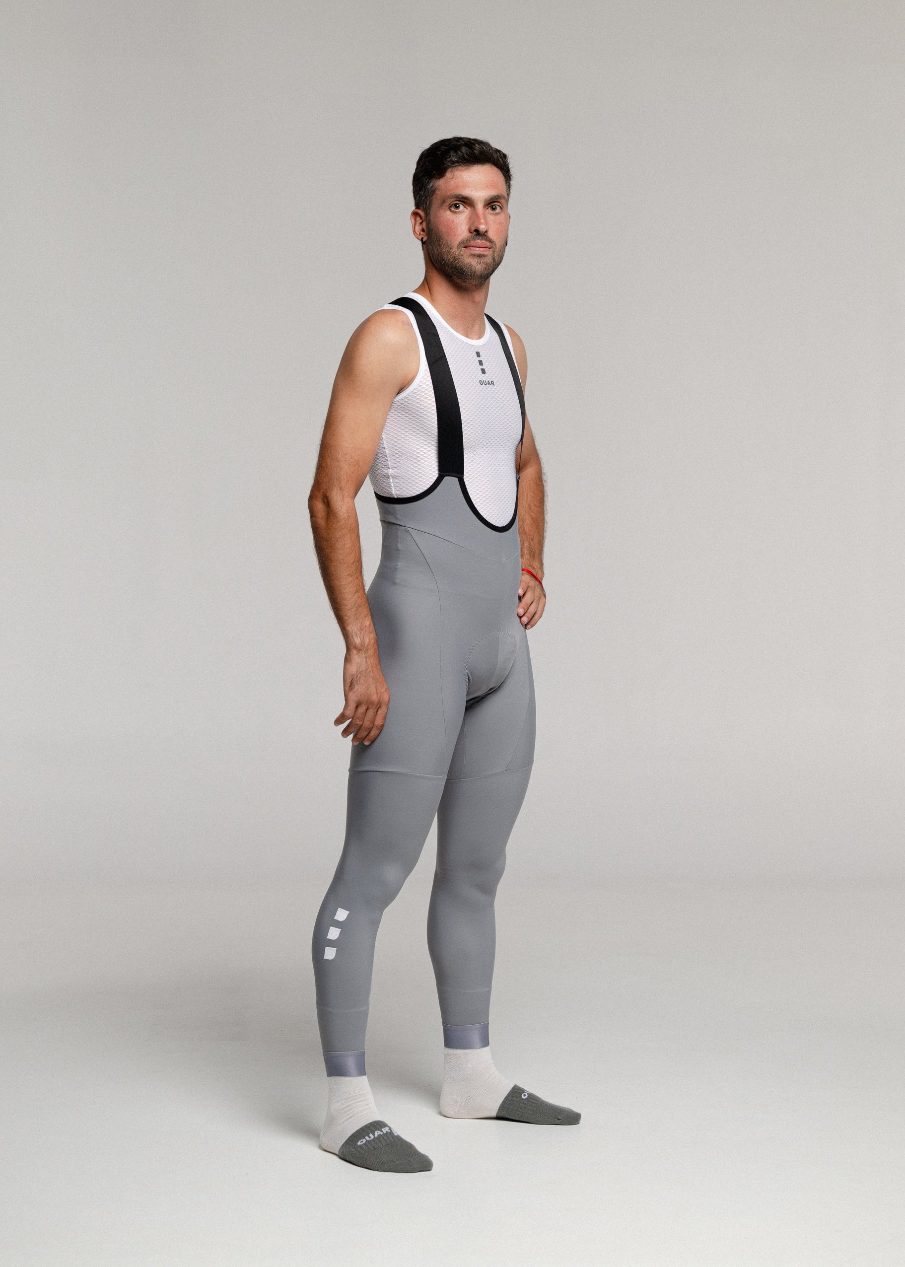 SOUL LS JERSEY + ARTIC GREY LONG BIBS + GLACIER GILET + NECK WARMER