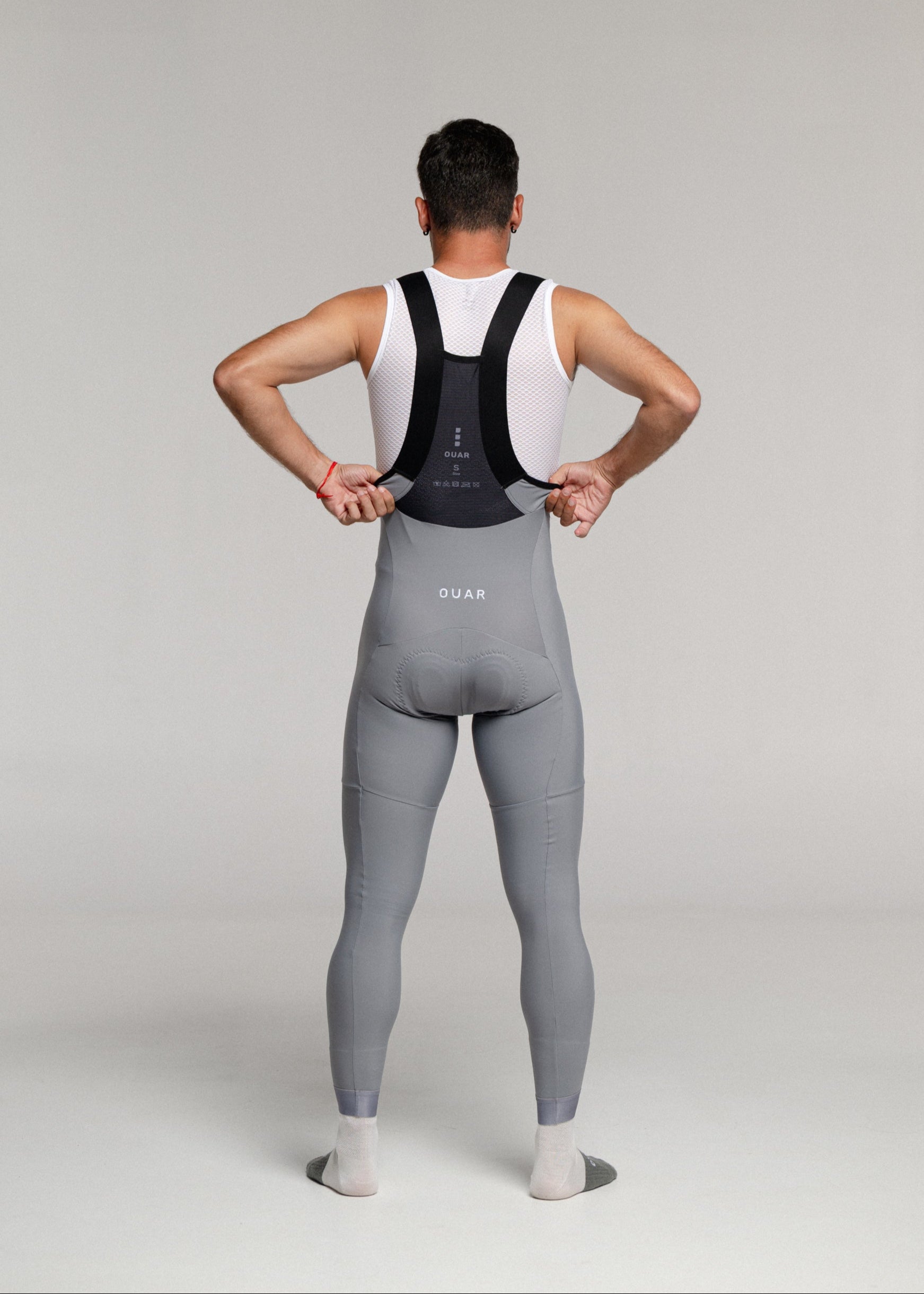 ARTIC GREY - AXYUM Thermal Long Bibs Man