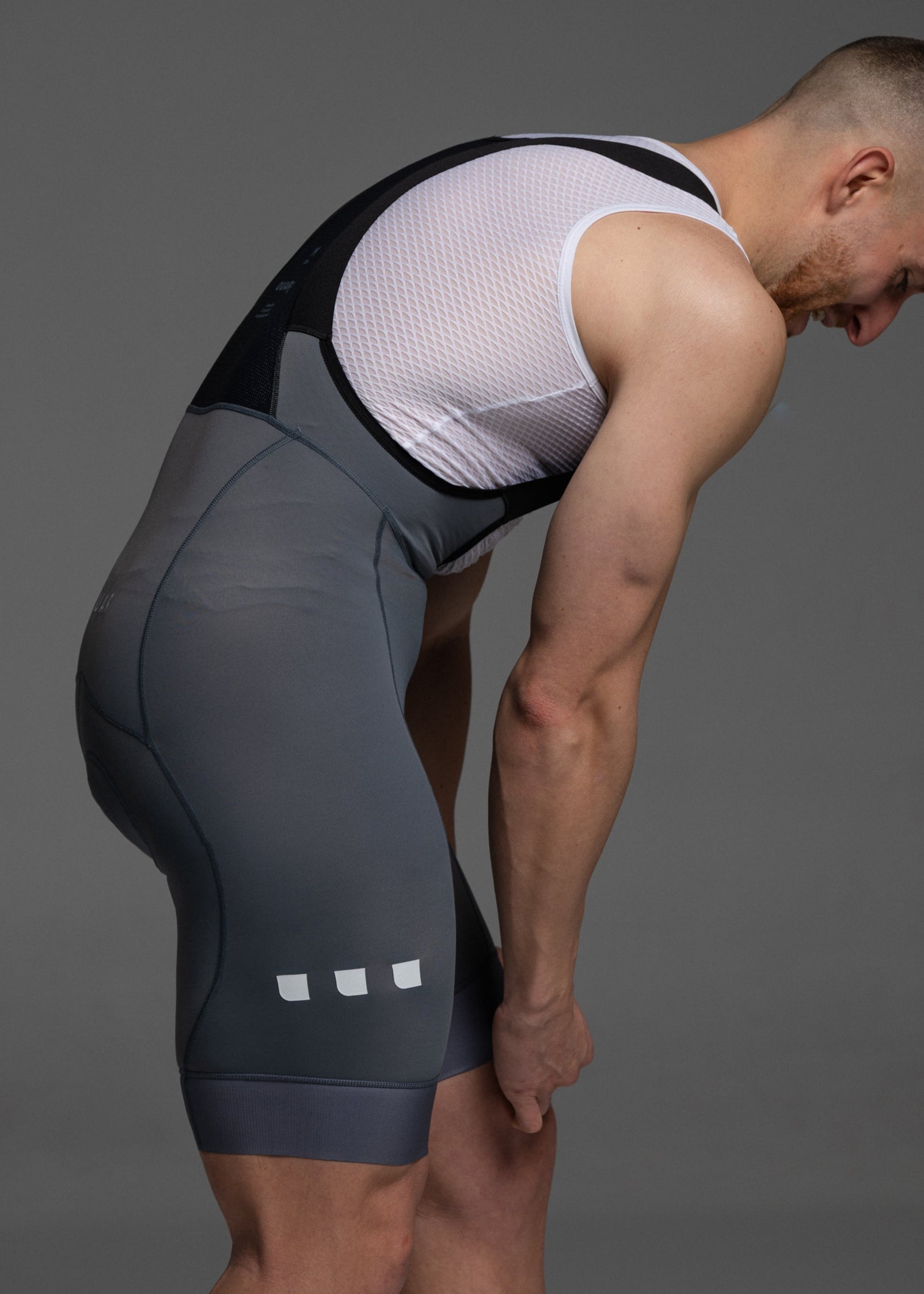 COBALT BLUE JERSEY + TITANIUM BIBS + WHITE/GREY SOCKS